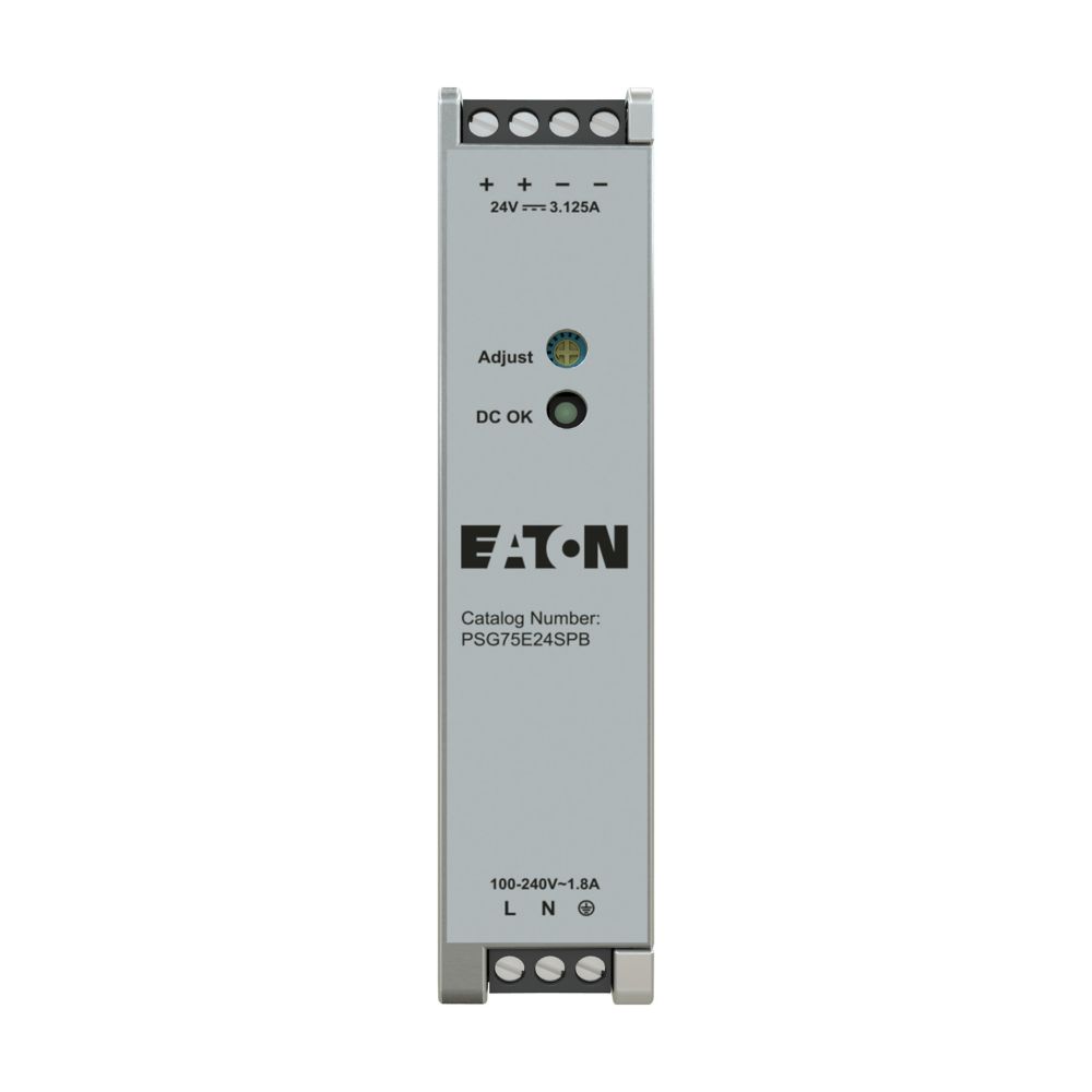 eaton Teholähde eaton 1-vaih. 24 vdc/3 a, 75w