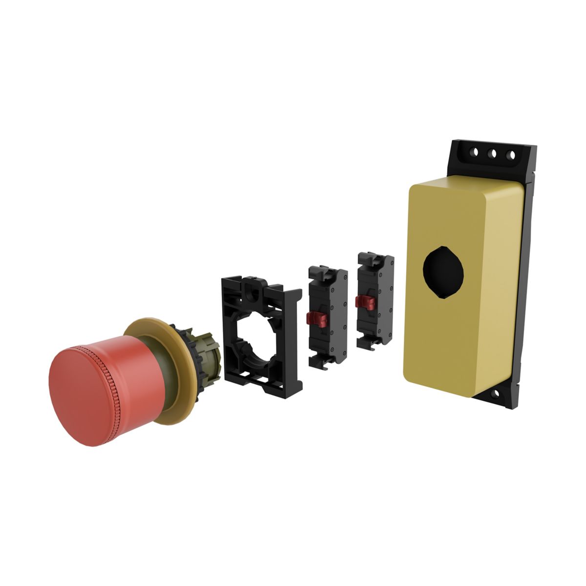 eaton Nødstoppknapp (blisterpakning) m22-pv30-2fk01-fiy1-bvp
