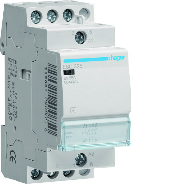 MODULÆRKONTAKTOR ESC325 HAGER