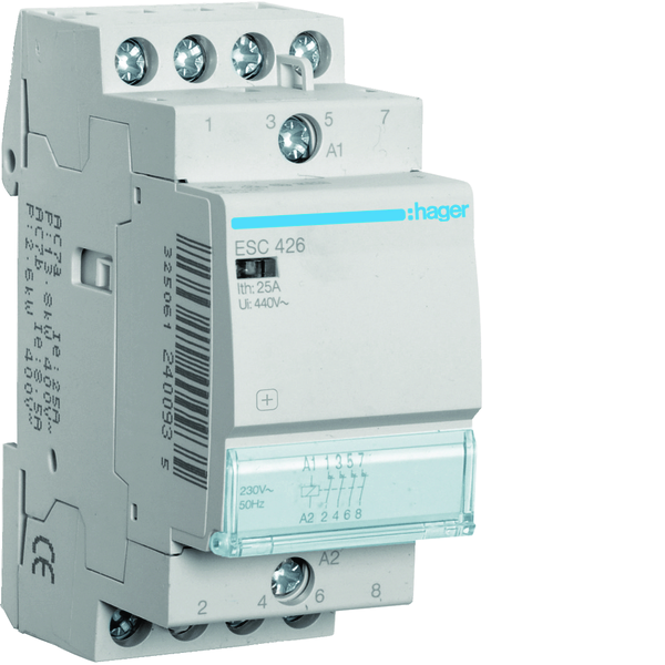 MODULÆRKONTAKTOR ESC426 HAGER
