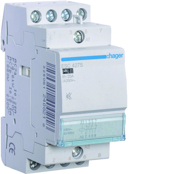 MODULÆRKONTAKTOR ESC427S HAGER