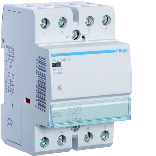 MODULÆRKONTAKTOR ESC440S HAGER