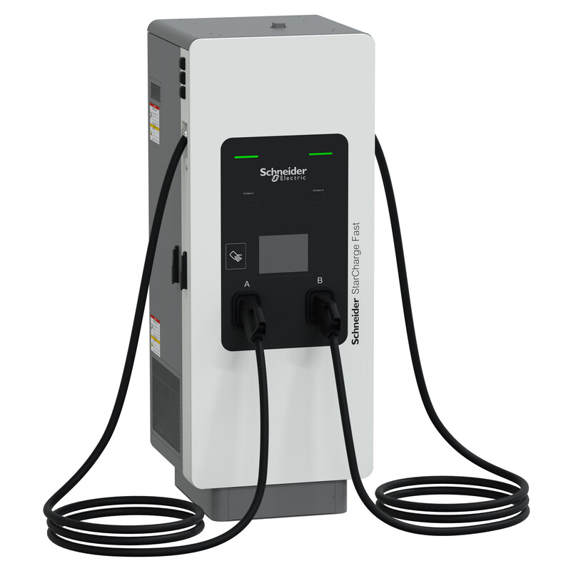 RECHARGING STATION SCHNEIDER 180 KW DC, 2 X CCS2, 7,5M