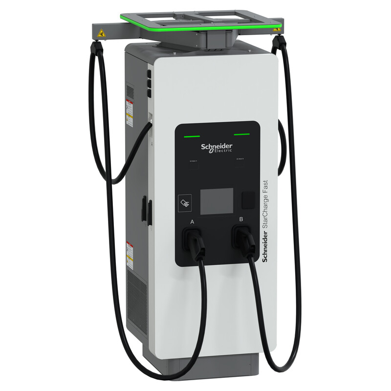 RECHARGING STATION SCHNEIDER 180 KW DC, 2X CCS2, 3,8M, CCR