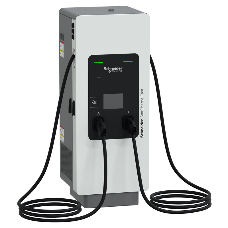 RECHARGING STATION SCHNEIDER 320 KW DC, 2X CCS2, 7,5M