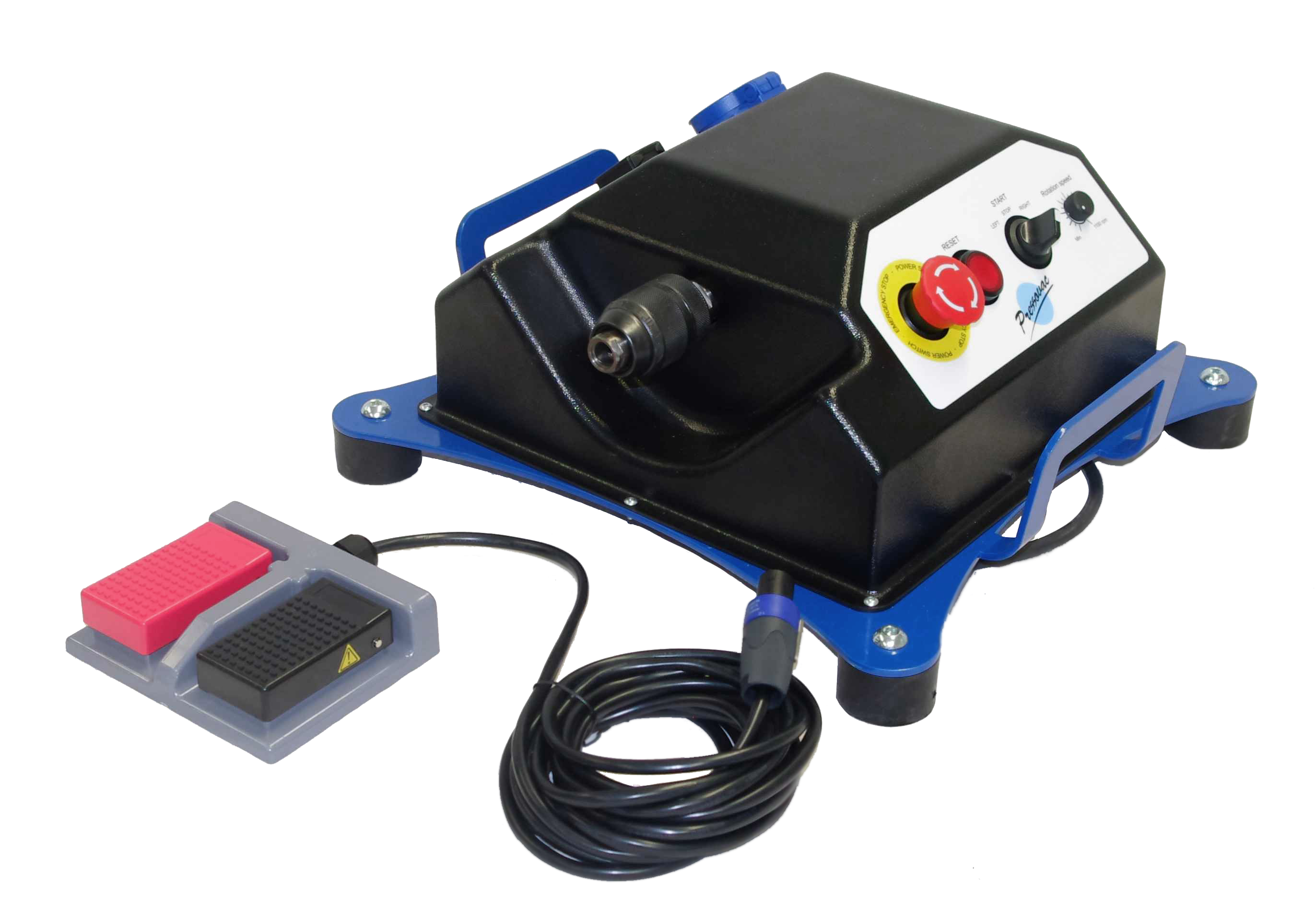 BRUSHING MACHINE E-BOX WITH PEDAL REMOTE CONT.