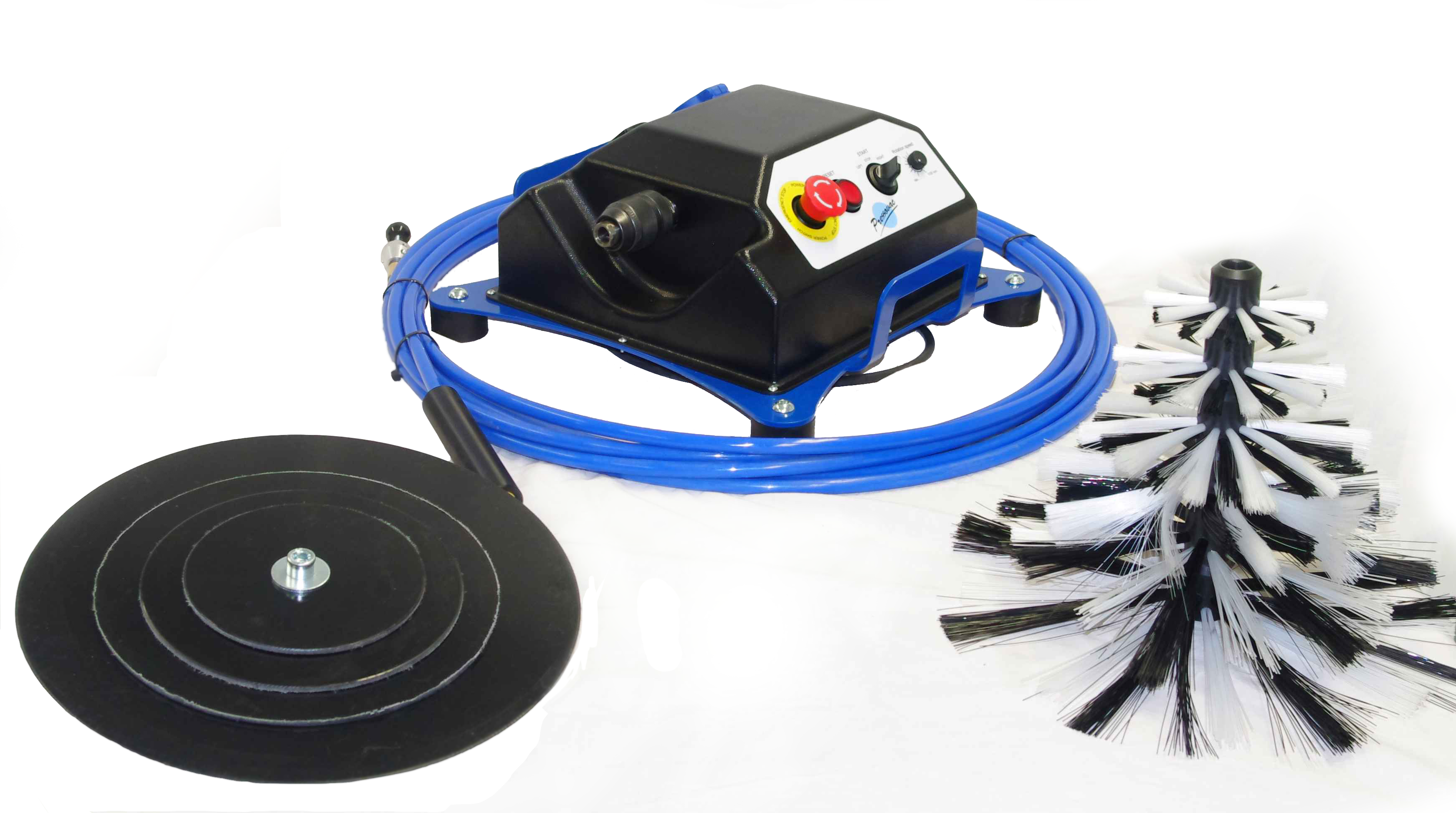 pressovac Brushing machine e-box basic kit
