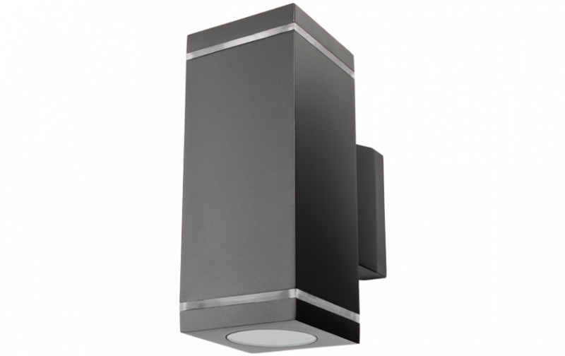 SEINÄVALAISIN ULKO ECHO DECO 2X4,5W LED 2700K GRA