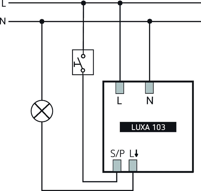 theben Presence detector luxa 103 s360-100-12 de-up an