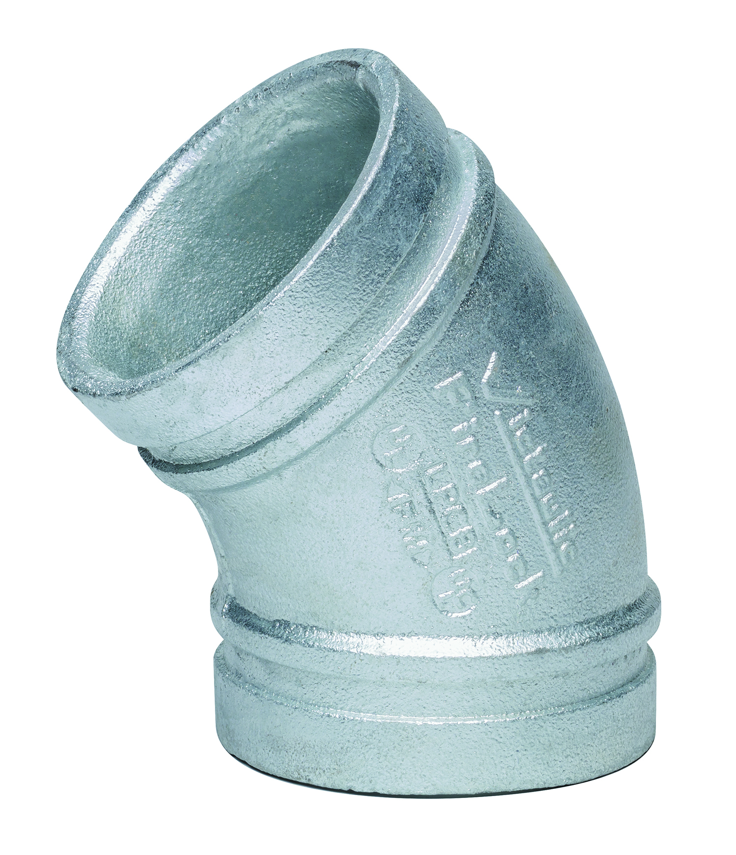 ELBOW GROOVED 45 VICTAULIC DN32 42.4MM FL Style 003 GAL