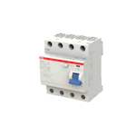 RESIDUAL CURRENT DEVICE F200 4-POLE 100A 30MA A