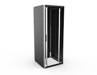 Gulvskap 19" F3 8820-S-4PR 19" sort B800xD800xH2000 42HE