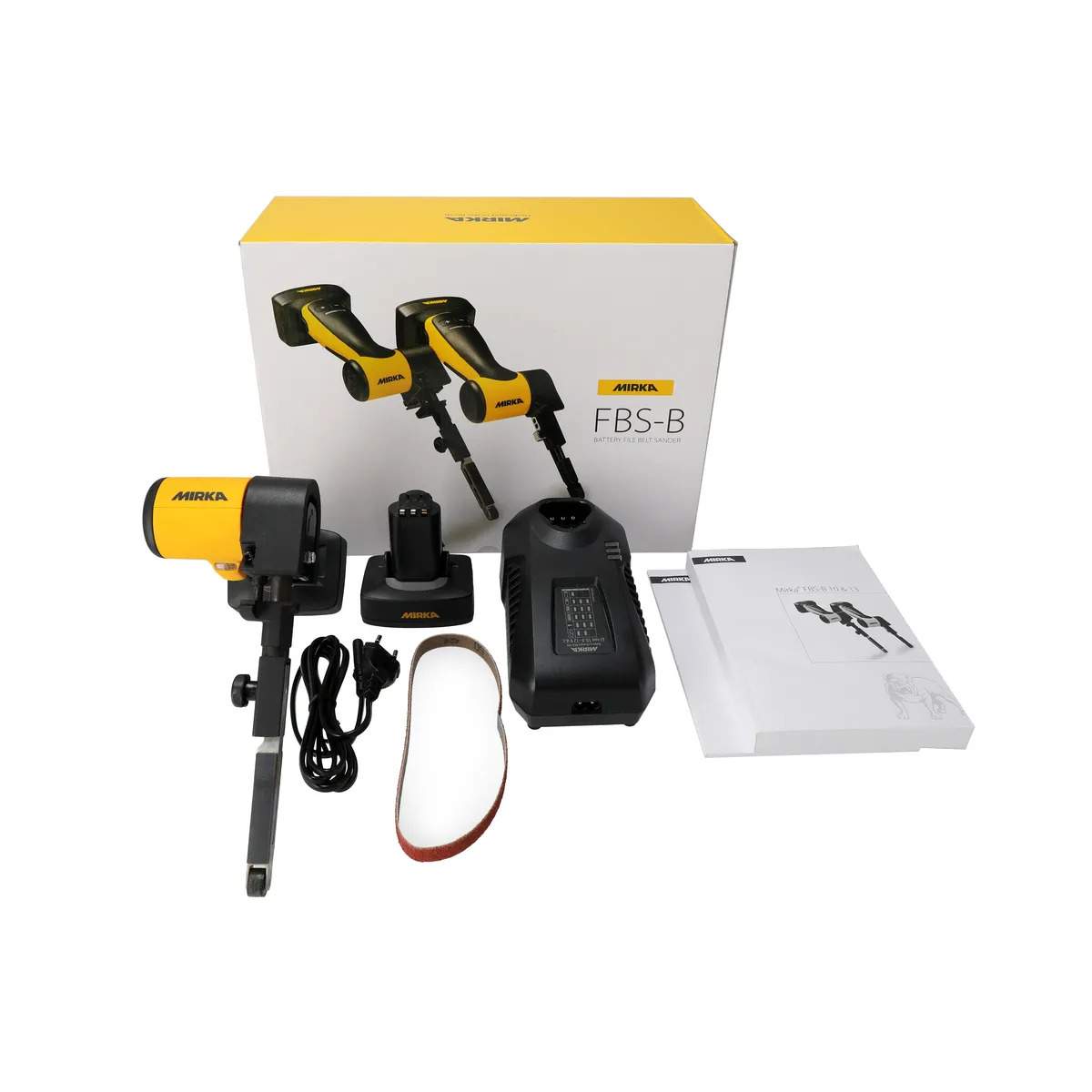 mirka Beltsanding machine mirkafbs-b 13x457mm max 12v frame