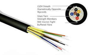 brand-rex / leviton Optical cable in/exterior 12xom4 eca 2000m