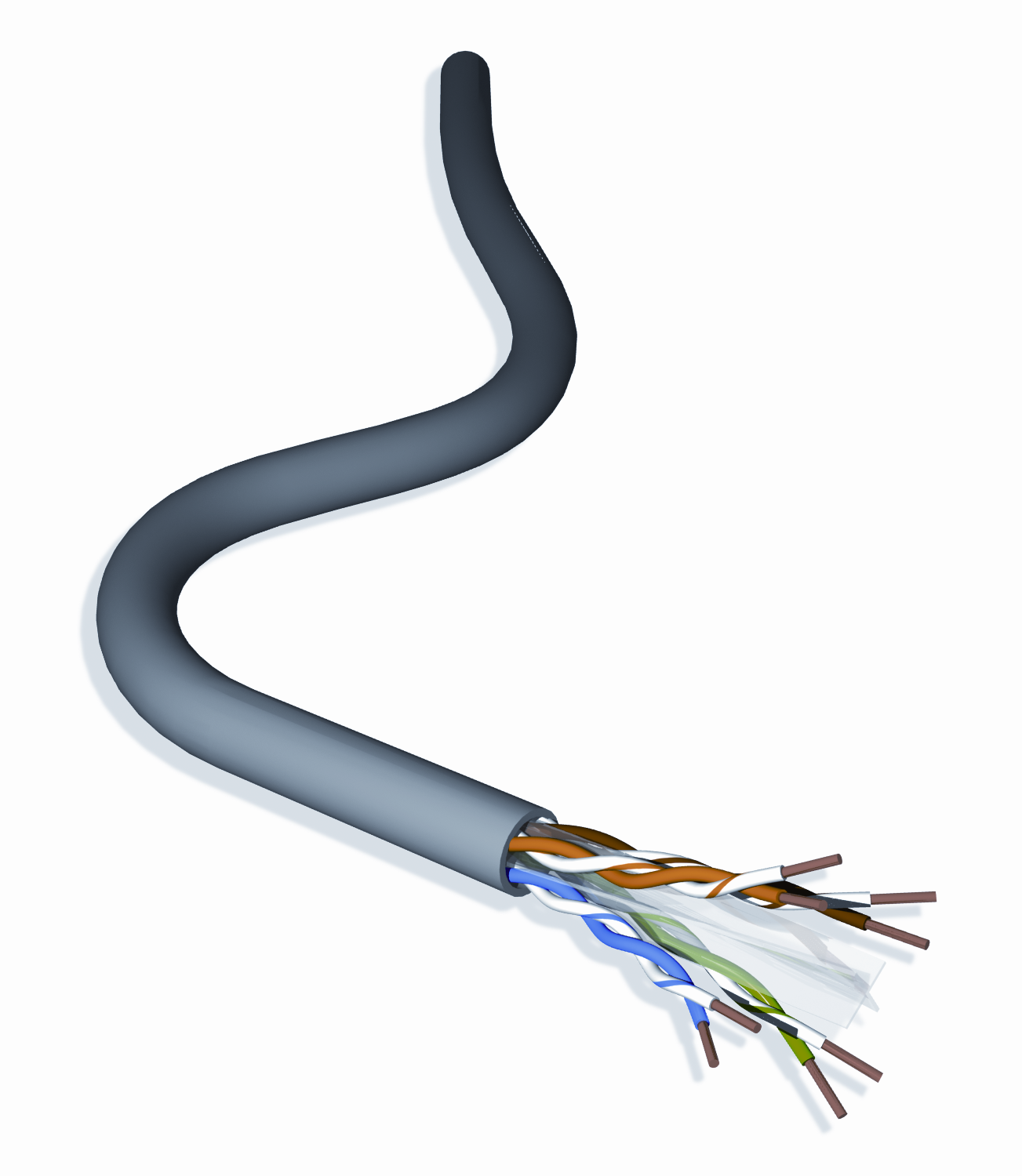 brand-rex / leviton Tietoverkkok-hf cat6 brandrex cat6 u/utp eca l305