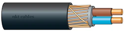 COPPER POWER CABLE-HF NKT EXQJ 3X6/6 0,6/1 kV Dca