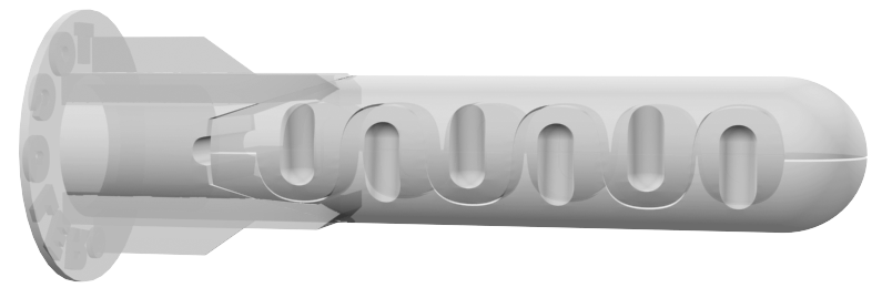 toggler Universal plug alligator 8mm 50pcs