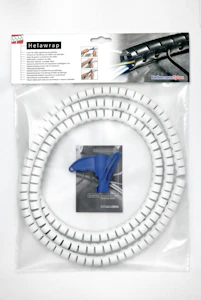 hellermanntyton Spiral binding hwpp16l2 white 2m
