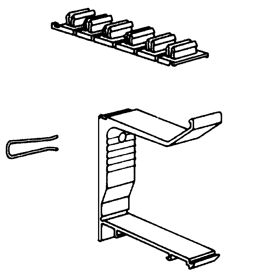 schneider electric Fixed wall bracket tta-kv 35