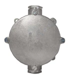 JUNCTION BOX IP67 DIAM.100MM 2-SILUM. 6MM