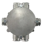 JUNCTION BOX IP67 DIAM.100MM 6-SILUM. 6MM