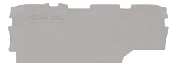 END/INTERMEDIATE PLATE 2002-1991, GRAY