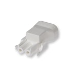 INSTALLATION COUPLER 2-WAY RECEPTACLE WITH S-R