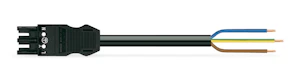 wago Kablage hf winsta hona/öppen 3x1.5mm2, 6m, svart