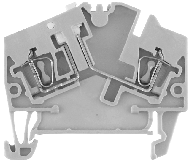 weidmüller Terminal block ztr 2.5-2, 2,5mm2 test, grey