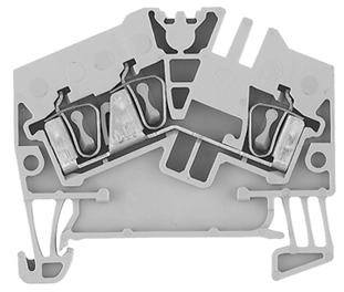 weidmüller Distributionsplint zdu 2,5-2 / 3 an 800v / 24a /