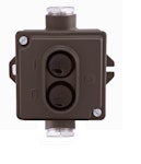 LEVER SWITCH IP44 2-WAY 2XPK16
