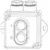 selcast Kytkin kytkin ip44 2-nap 2xpk16