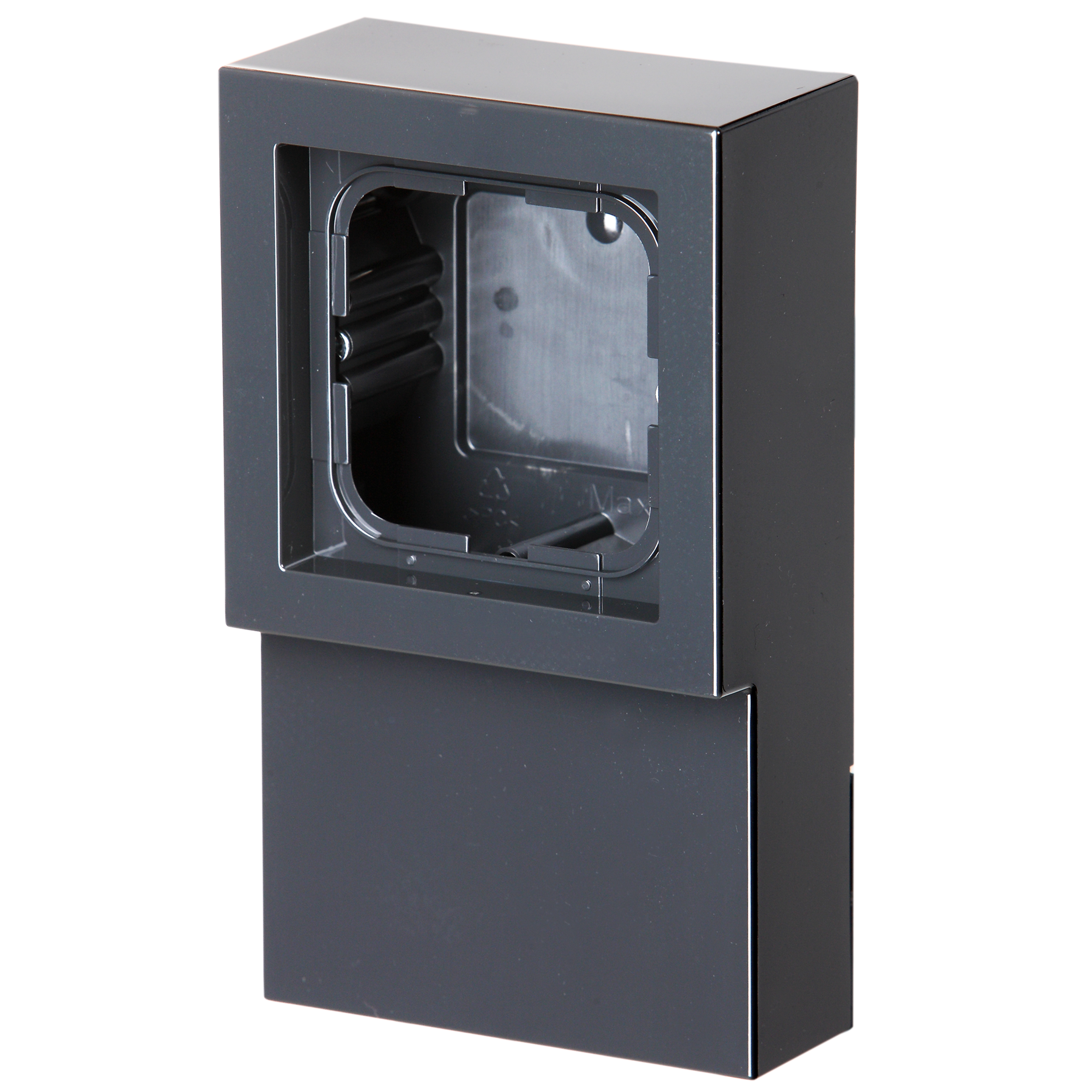SURFACE MOUNTED ENCLOSURE 1-GANG, LATH INSTALLATION, ANT
