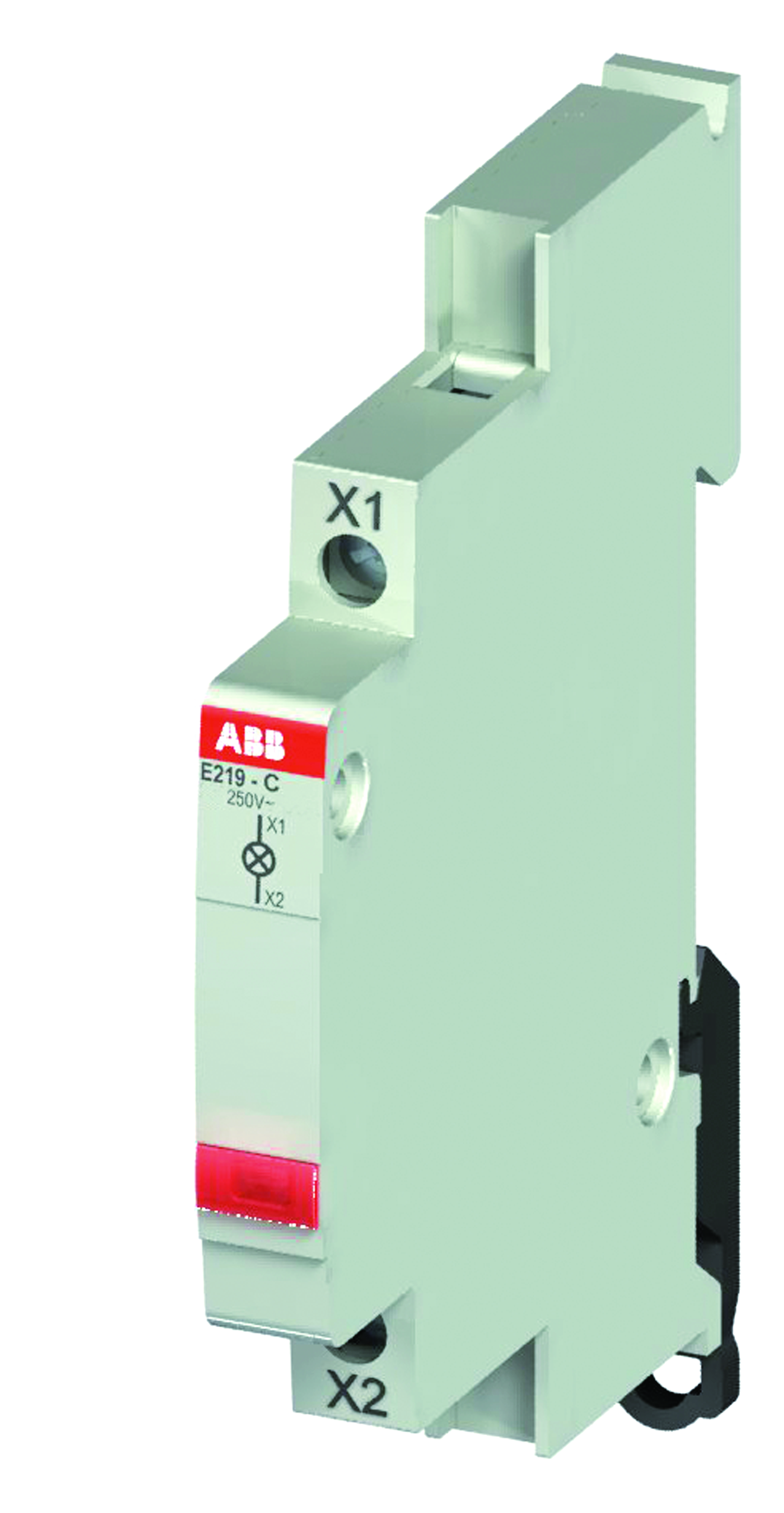 INDIKĀCIJAS LAMPA E219-B BALTA LED 230V AC
