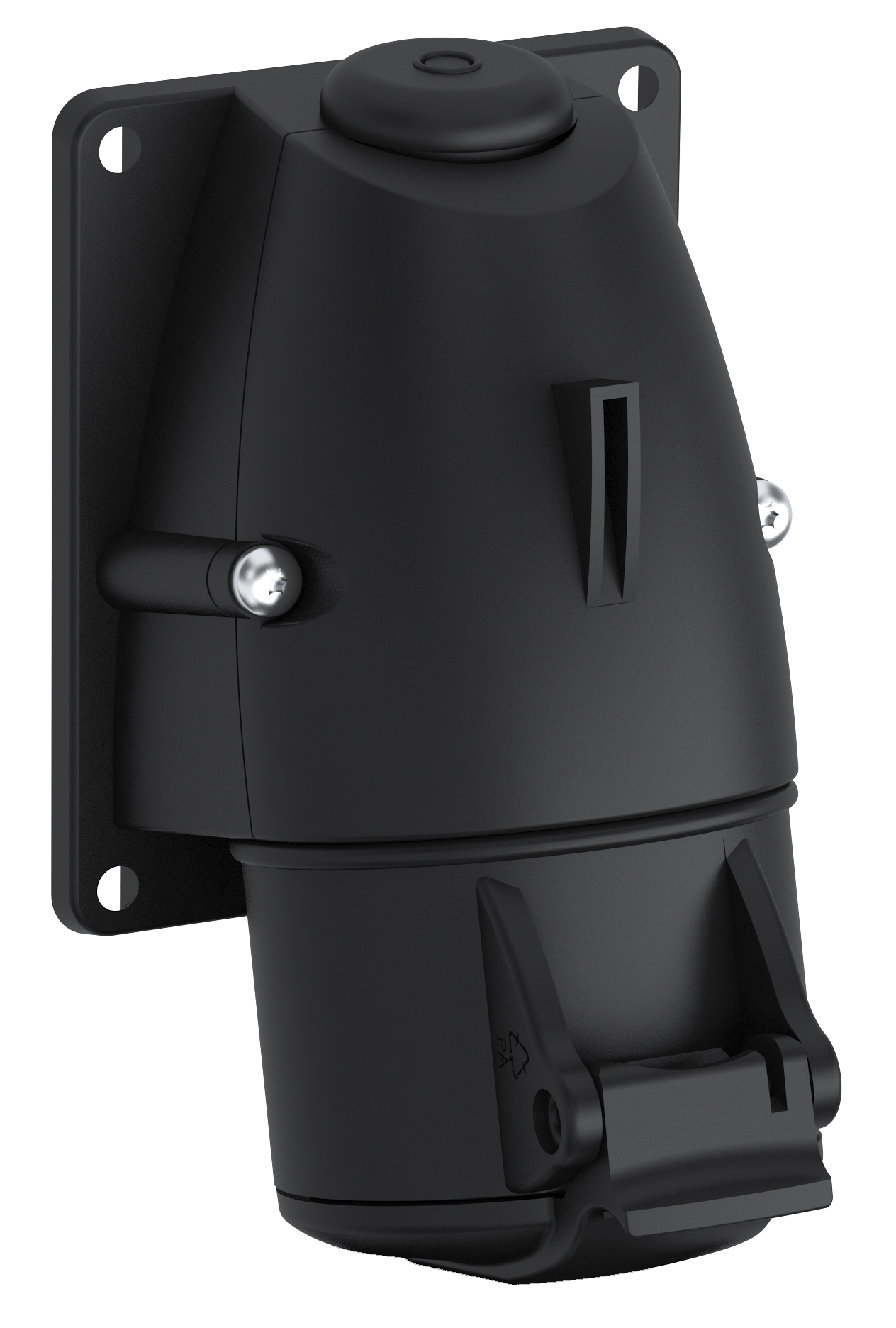 UTTAG EASY SAFE BLACK 6H, 16A, IP44, 3P+N+E