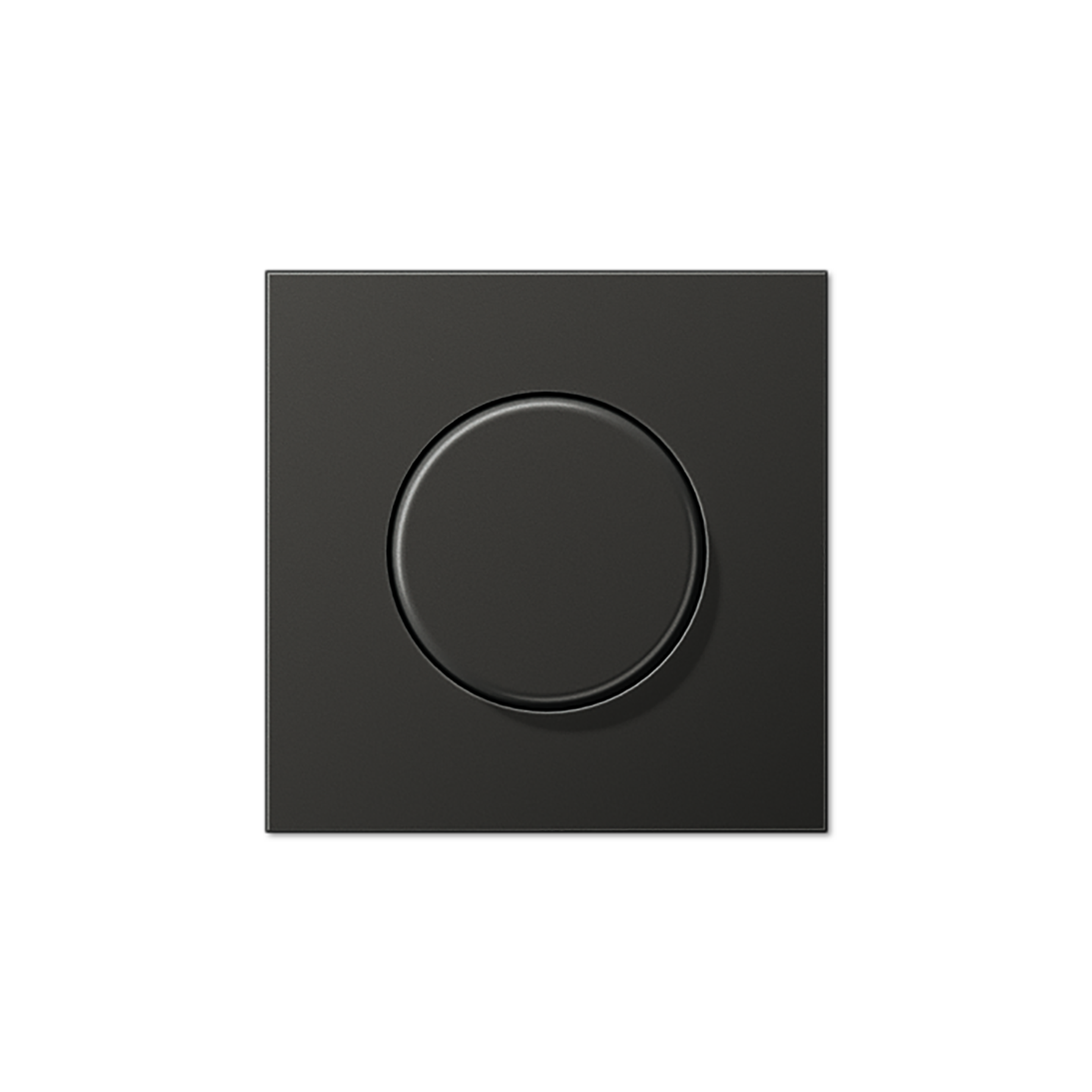 jung Centre plate and knob for dimmer, anth