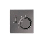 ROOM THERMOSTAT 10A, 230V, 1-WAY, ANTHRACITE