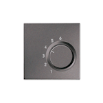 ROOM THERMOSTAT 10/5 A, 2-WAY, ANTHRACITE