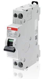 abb Personskyddsbrytare 2-polig c-karakt. 10a 30ma 1m