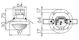 luxomat Läsnäolotunnistin luxomat pd4-m-2c-c-fp valonm. val