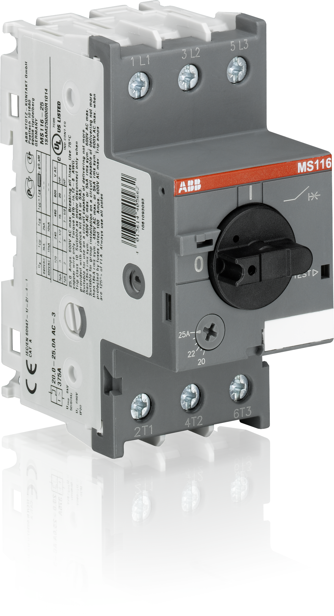MOOTTORINSUOJAKATKAISIJA ABB MS116-32 16-32a