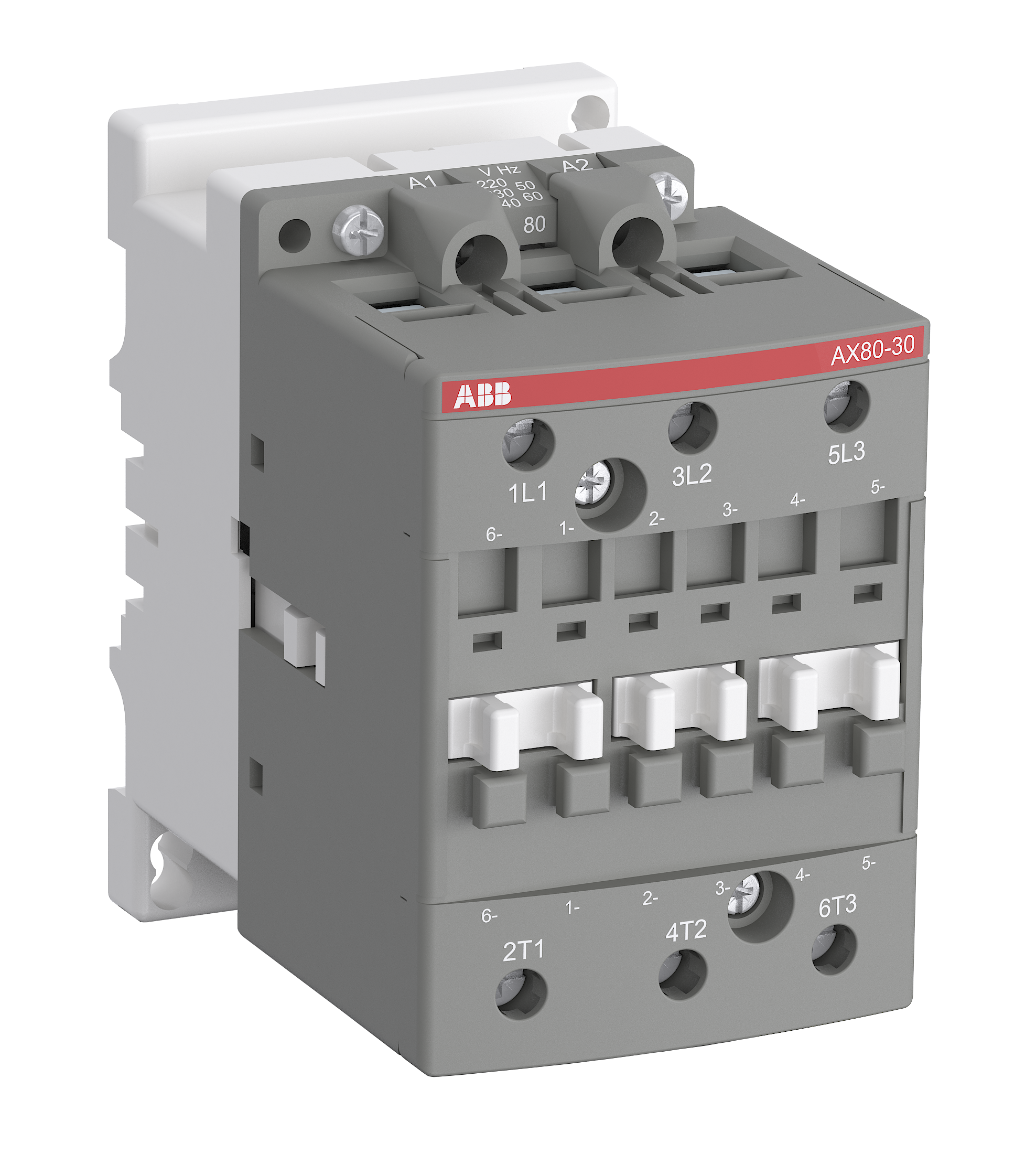 abb Contactor 3-pole. 22kw 0s,0a, 50a(ac-3)