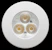coolics Downlight armatur 12v 4,4w, 4000k, 250lm, ip44 v