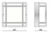 defa lighting Outdoors wall luminaire n003r-60w p/k/m e27 neptun bla