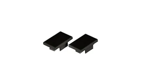hide-a-lite End plate art end cap art low black 2pcs