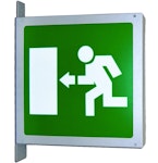 EXIT SIGN LUMINAIRE GR-578/L/18W/WP TUNNEL LIGHT