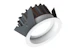 illuxtron Downlight armatur 75mlm 20w 4000k 1-10v vit