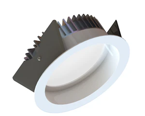illuxtron Downlight armatur 185mlm 46w 4000k 1-10v vit
