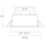 concord Downlight armatur ascent led ascent100 ii arch 2000 4k dali