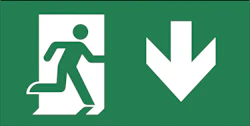 PICTOGRAM PB9006 PICTOGRAM, DOWN ARROW
